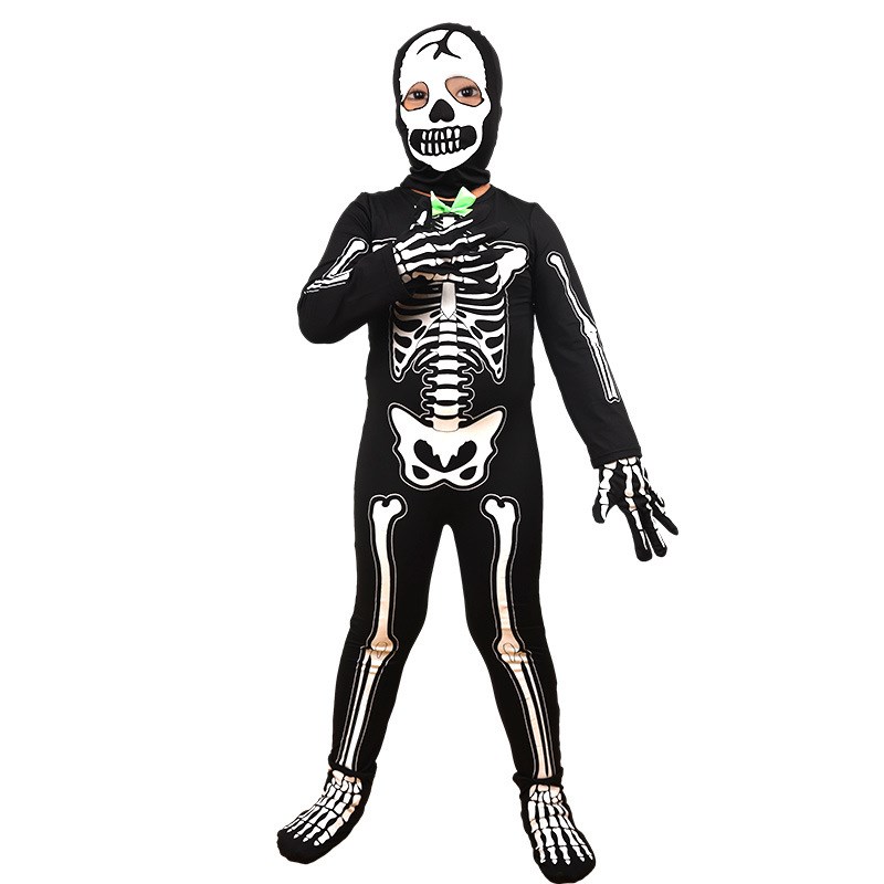 Black Glowing Skeleton Costume - Summer Nights Clothing review and price