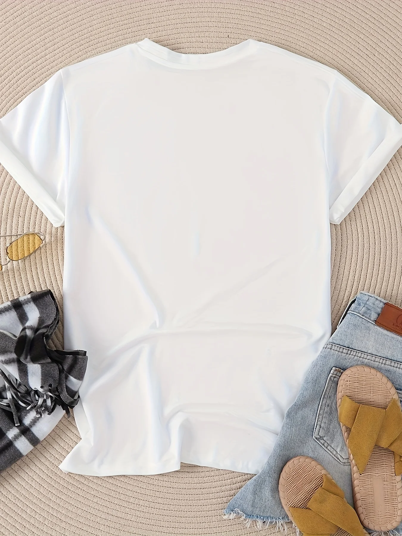 Lemon Print T-shirt Short Slee - Summer Clothing Cartoon review and price