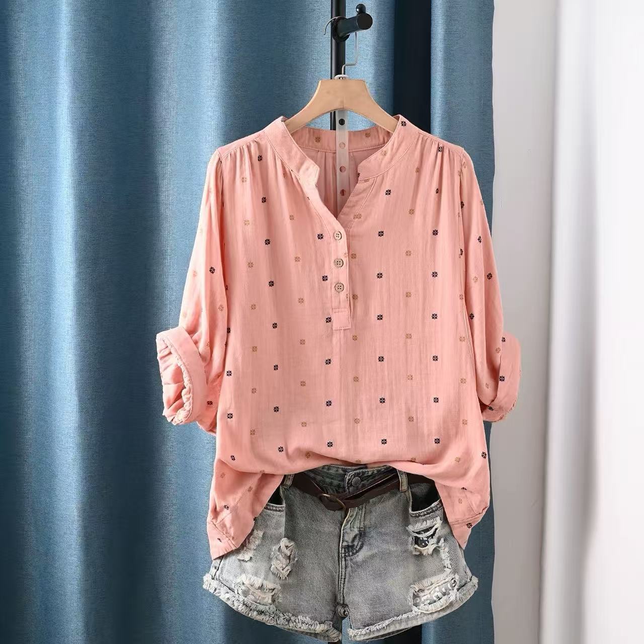 2026 Women's blouse women Japa - Summer Clothing Yarn review and price