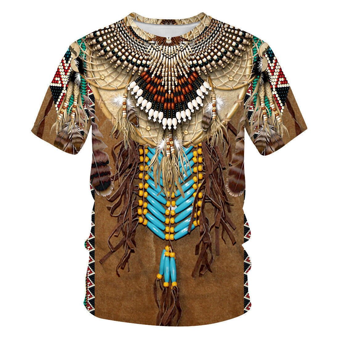 Indian Ethnic Style 3D Print T - Indian Summer Vintage Clothing review and price