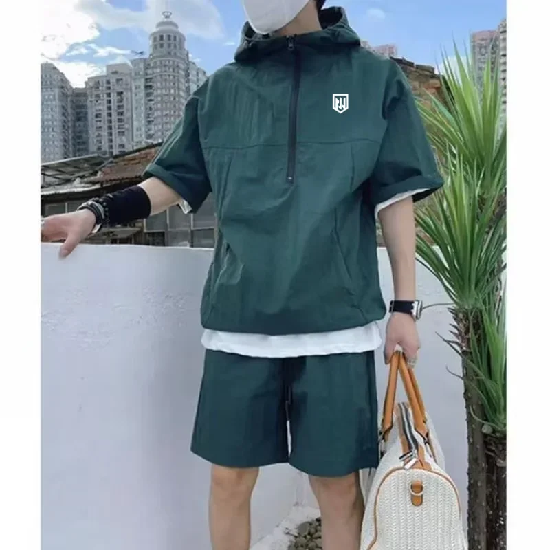 Men's Hooded Zipped Golf Short - Yours Clothing Summer Jackets review and price