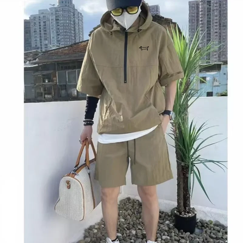 Men's Hooded Zipped Golf Short - Yours Clothing Summer Jackets review and price