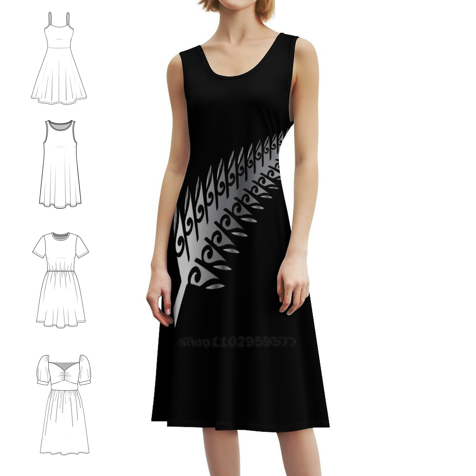 Silver Fern New Zealand Maori  - Summer Clothing Ideas For Women review and price