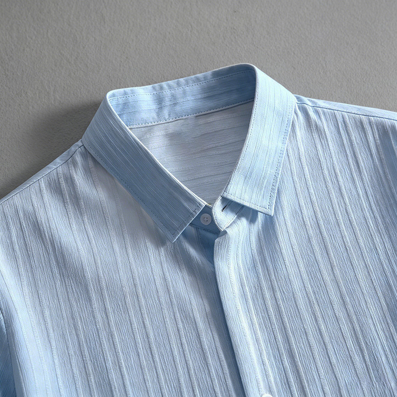 2026 New Men Vertical Wrinkle  - Summer Clothing Line review and price