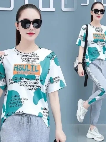 Summer New Thin Short Sleeve H - Summer Clothing Tagline review and price