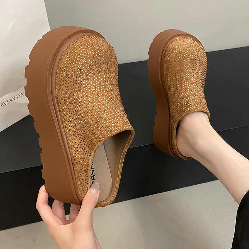 Mules Women's Shoes Wedge Casu - Summer Clothing Fabric review and price