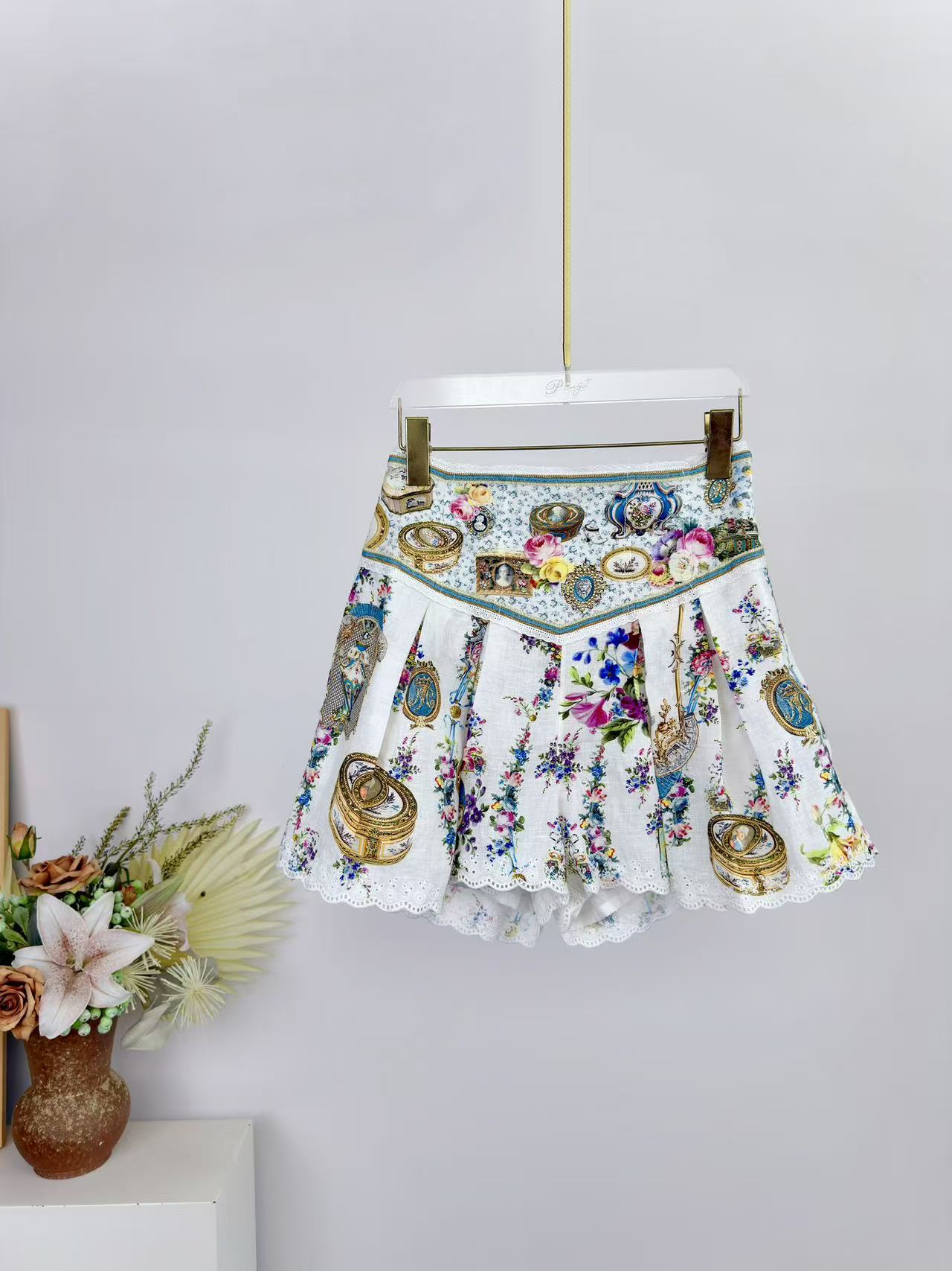 2026 Women Flower Print Set Cr - Summer Linen Clothing For Women review and price