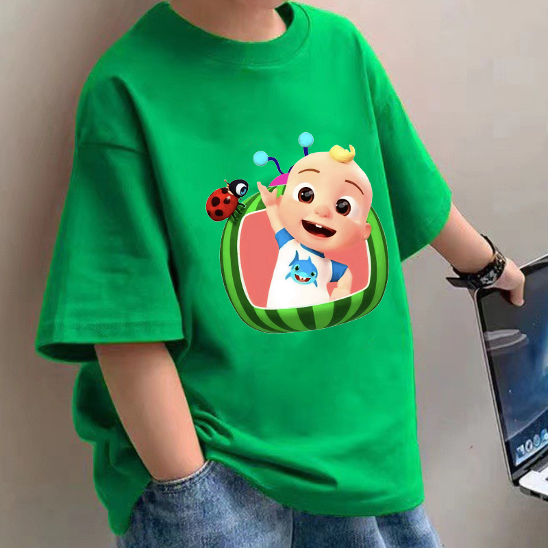 Cocomelons Baby T-Shirts Anime - Summer Clothing Cartoon review and price