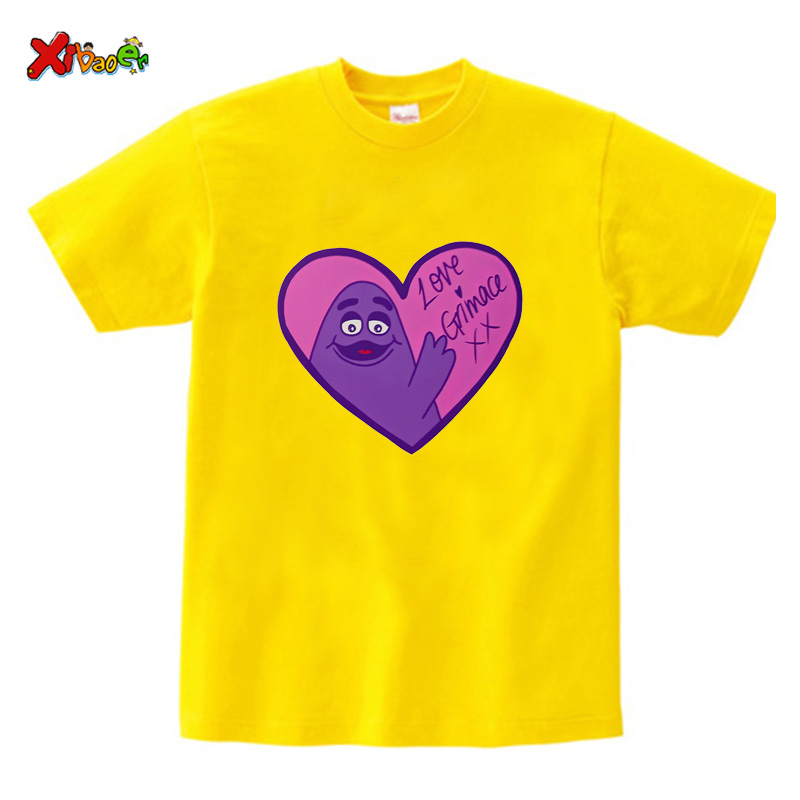 Party T Shirt GRIMACE Birthday - Summer Clothing Images review and price