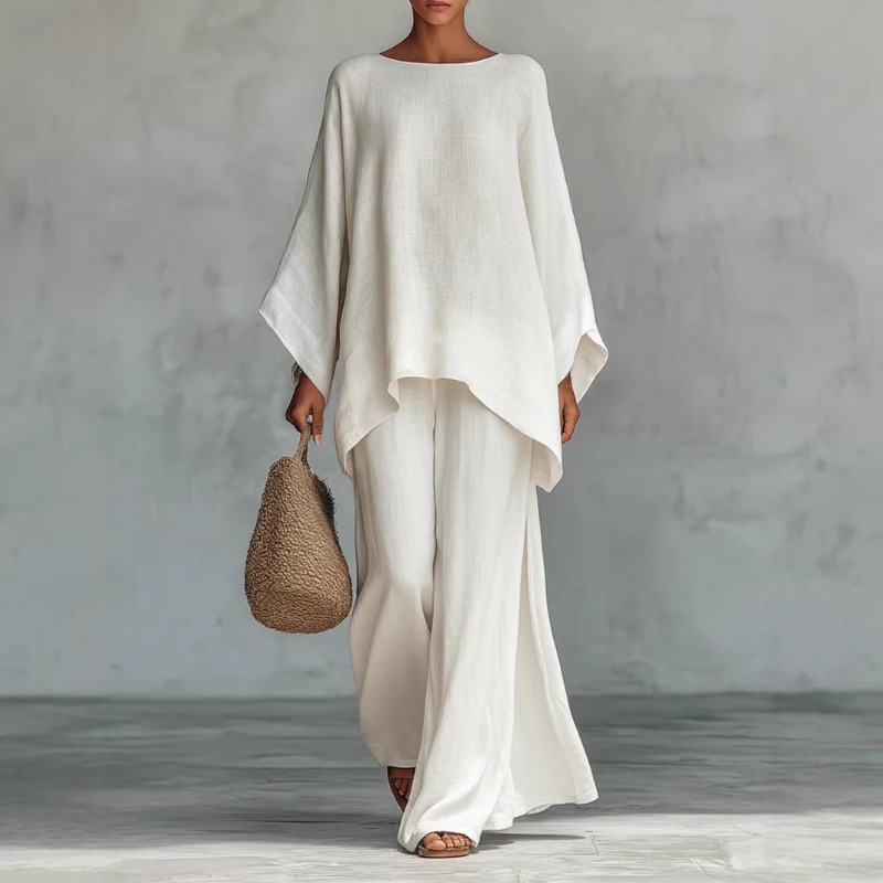 Spring New Fashion Linen Loose - Summer Linen Clothing For Women review and price
