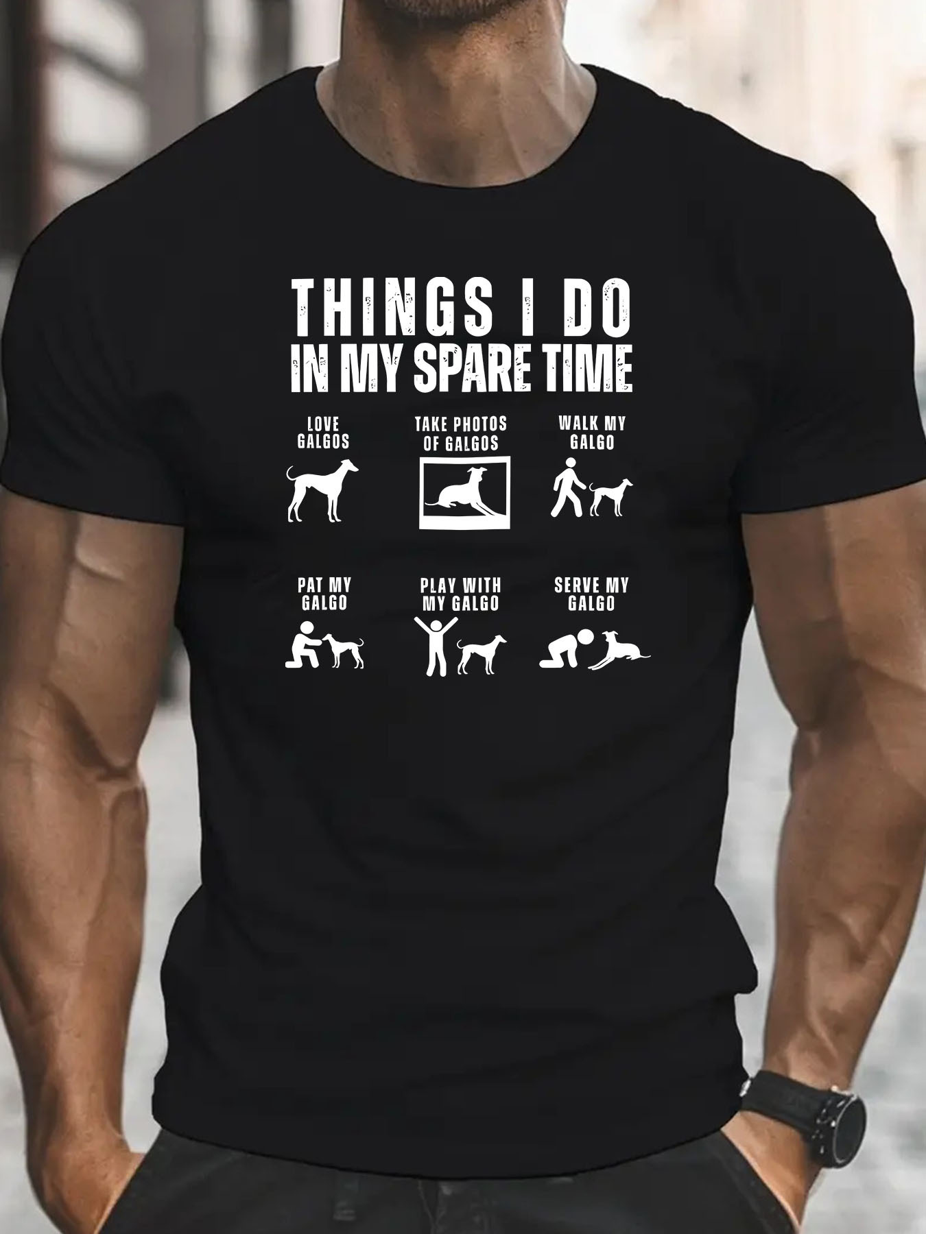 Funny Spanish Greyhound T-Shir - Summer Clothing In Spanish review and price