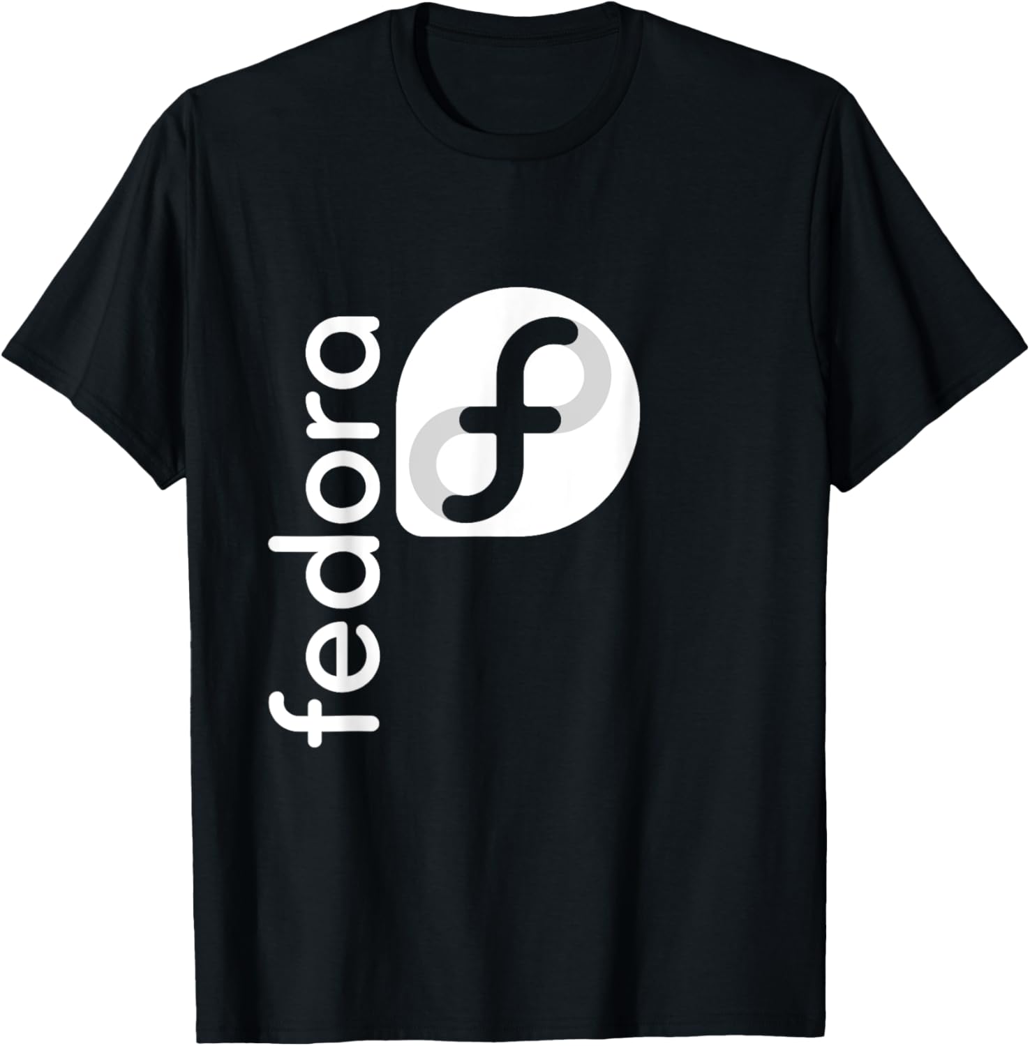 Linux Fedora T-Shirt White Tag - Summer Clothing Tagline review and price
