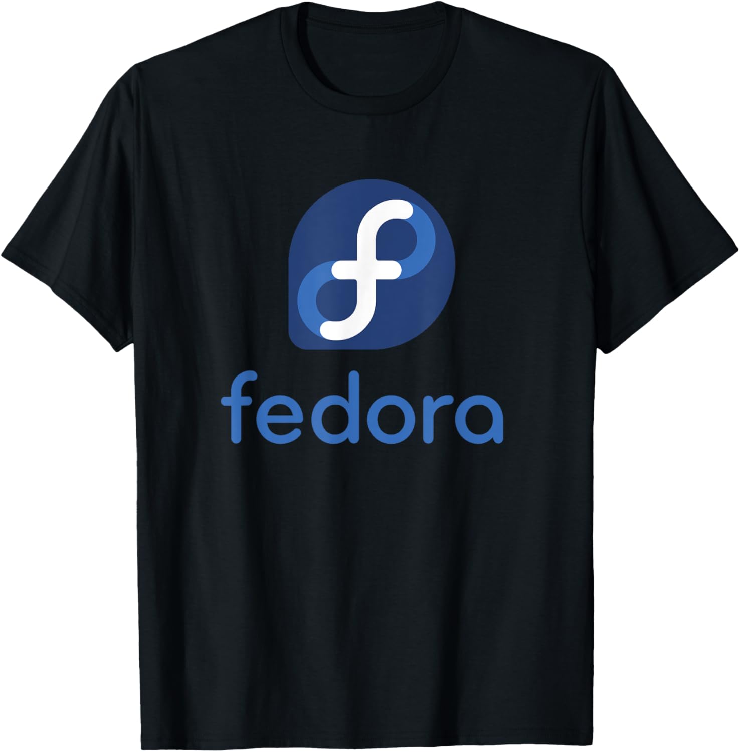 Linux Fedora T-Shirt White Tag - Summer Clothing Tagline review and price