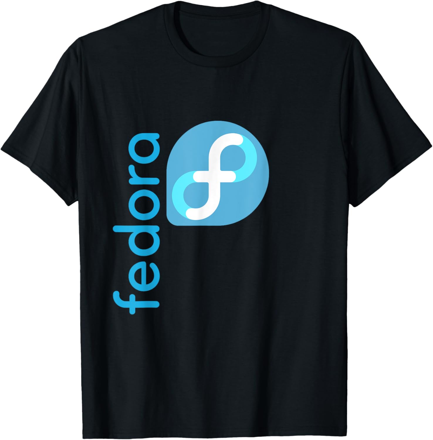 Linux Fedora T-Shirt White Tag - Summer Clothing Tagline review and price